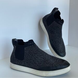 Cole Haan Nantucket Knit Black Low Top Sneakers Womens 6.5 Soft‎ Pull On Shoes